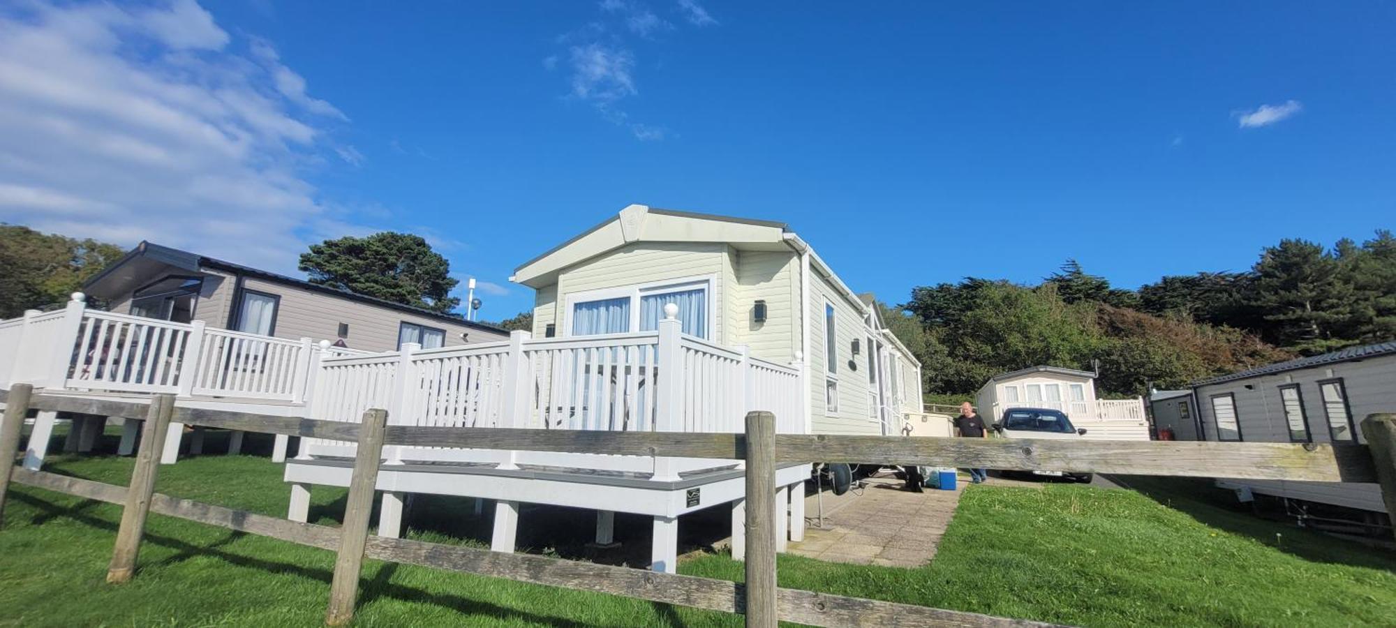 Home With A View Whitecliff Bay Holiday Park Bembridge Esterno foto