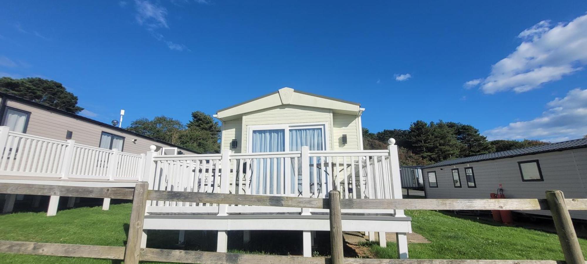 Home With A View Whitecliff Bay Holiday Park Bembridge Esterno foto