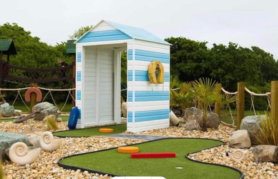 Home With A View Whitecliff Bay Holiday Park Bembridge Esterno foto